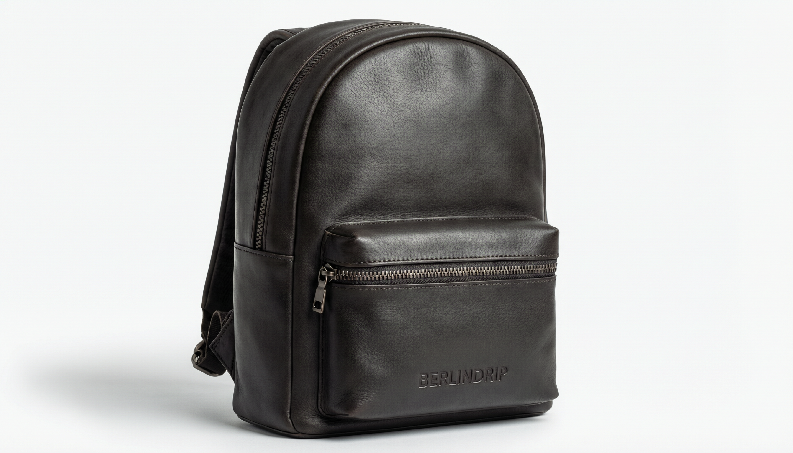 BERLINDRIP Premium Leather Backpack – Minimal Luxury Everyday Carry