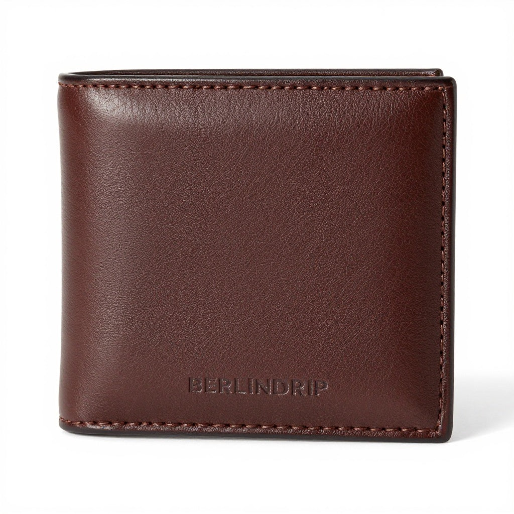 BERLINDRIP Slim Leather Wallet – Minimal Everyday Luxury for Men