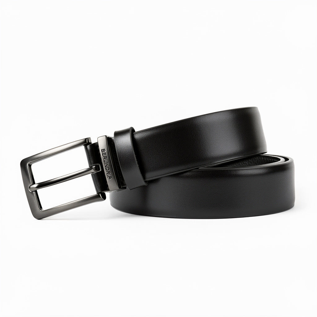 BERLINDRIP Classic Leather Belt – Minimal Luxury Essential for Men